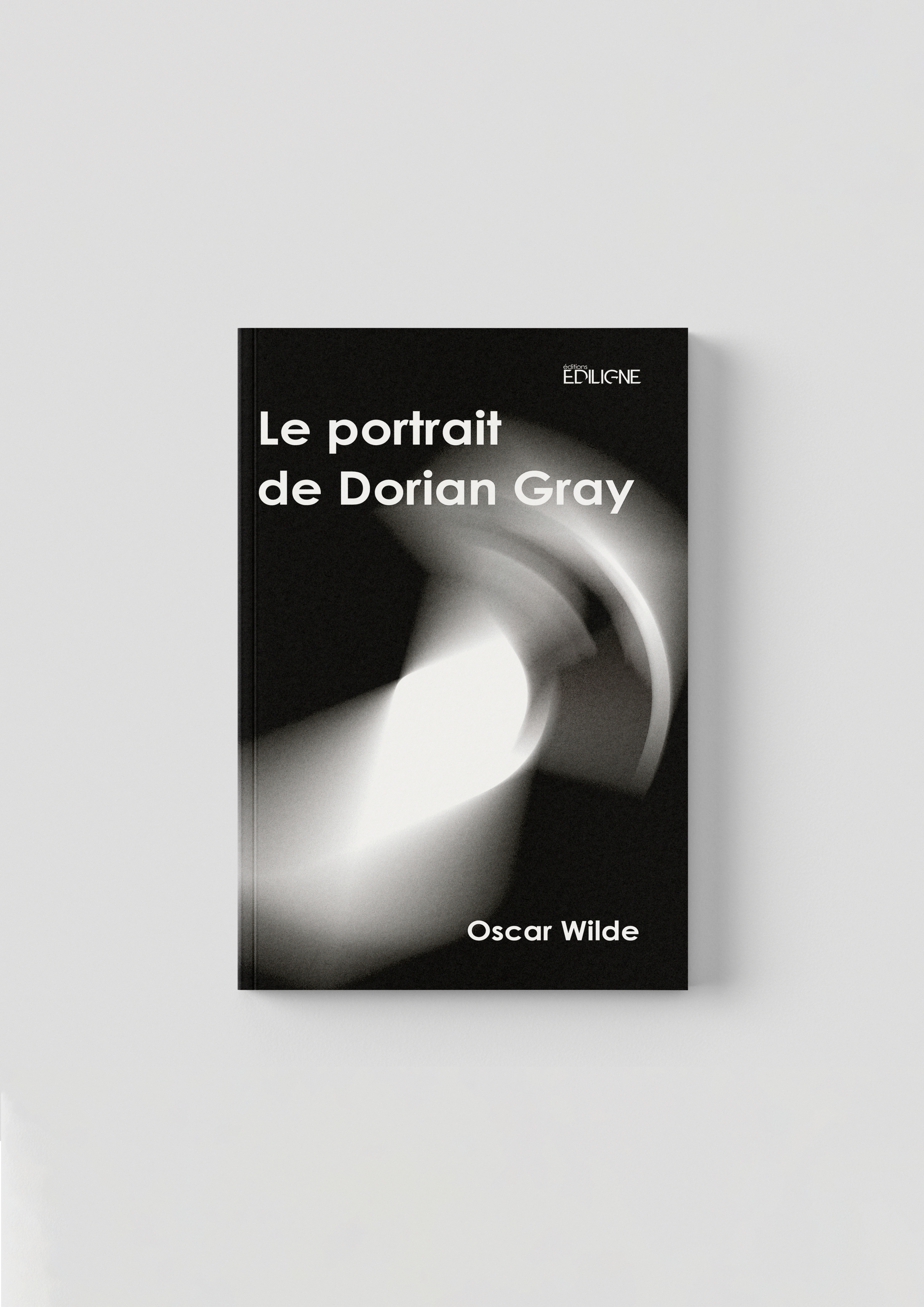 Création d'une couverture abstraite à l'occasion d'une edition spécial du 'Portrait de Dorian Gray' de Oscar Wilde.